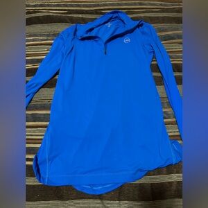 Veil Spark 1/4 Zip Pullover Women’s sz XL Performance Stretch Blue
